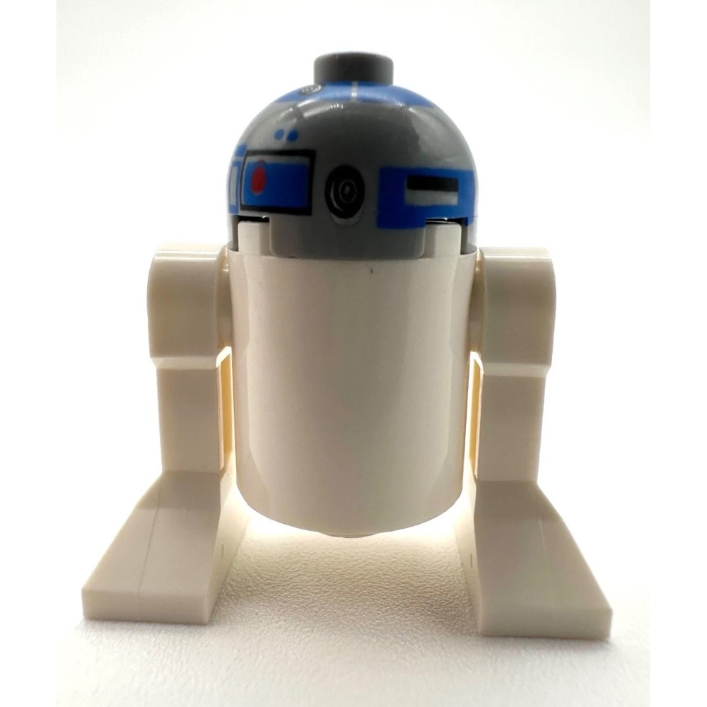 LEGO Star Wars R2-D2 Minifigure Flat Silver Head Astromech Droid sw0217‎ - Picture 2 of 2